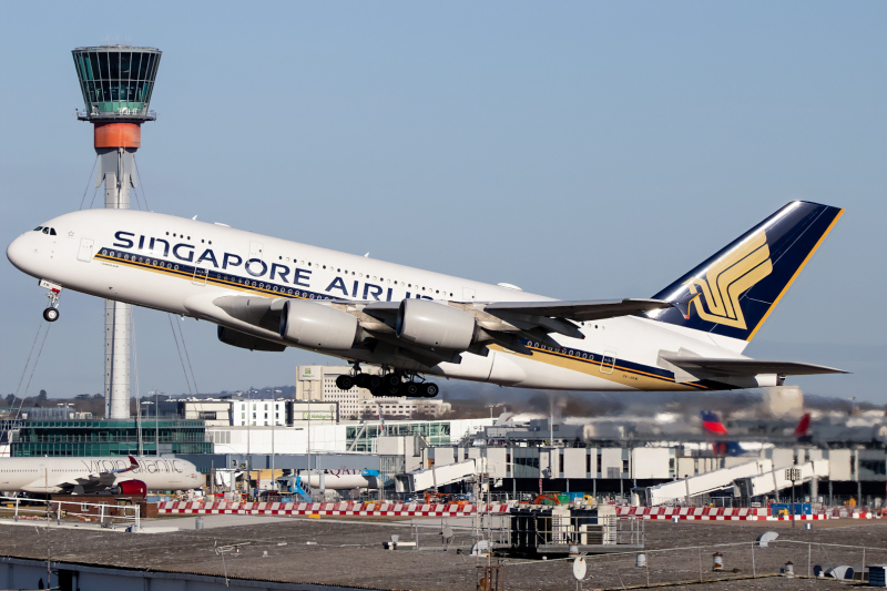 Photo of 9V-SKM - Singapore Airlines Airbus A380-800 at LHR on AeroXplorer Aviation Database