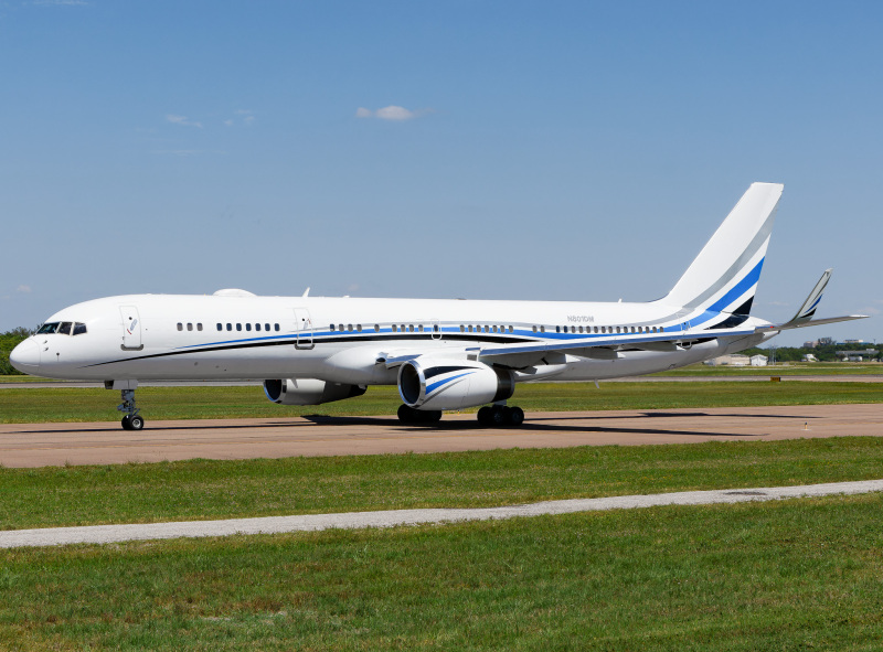 Photo of N801DM - Private  Boeing 757-200 at PIE on AeroXplorer Aviation Database