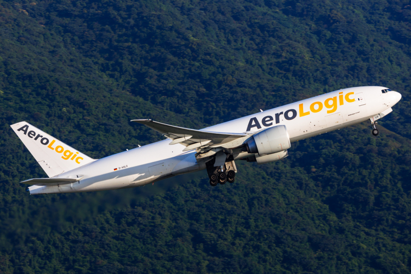 Photo of D-AALG - AeroLogic Boeing 777F at HKG on AeroXplorer Aviation Database