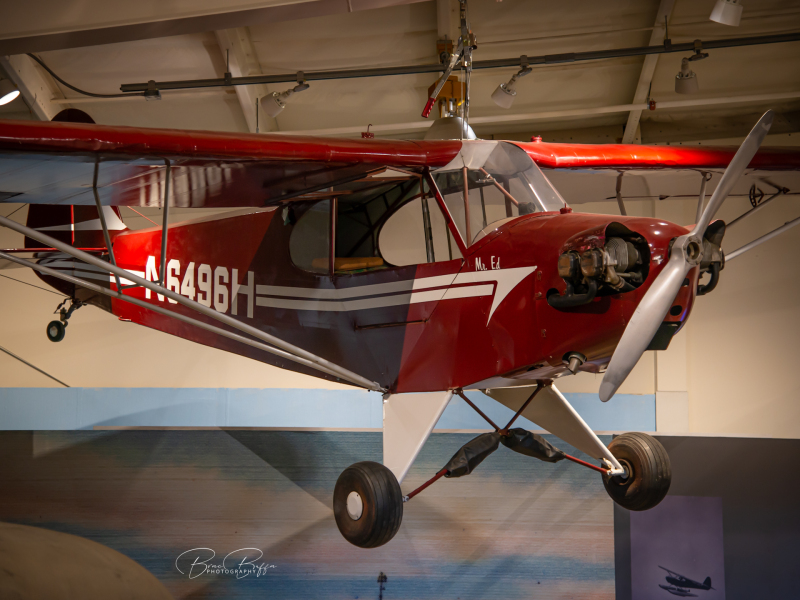 Photo of N6496H - PRIVATE Piper J3C cub at RKD on AeroXplorer Aviation Database