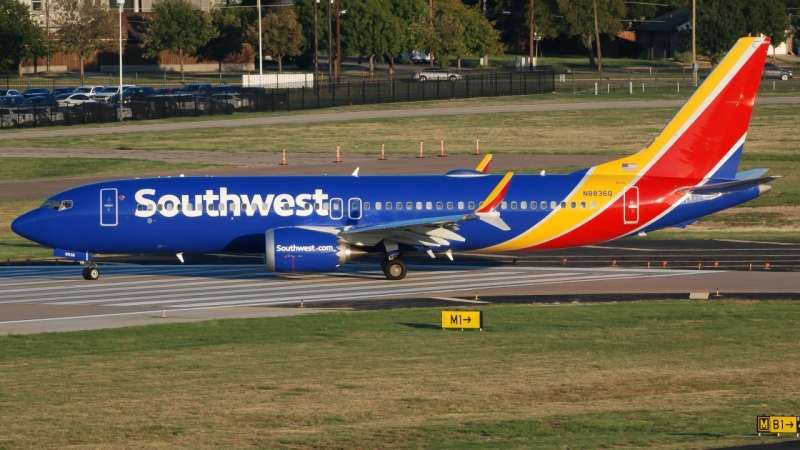 Photo of N8863Q - Southwest Airlines Boeing 737 MAX 8 at DAL on AeroXplorer Aviation Database