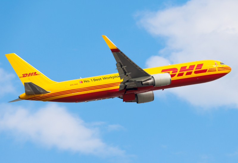 Photo of A9C-DHZ - DHL Boeing 767-300F at HKG on AeroXplorer Aviation Database