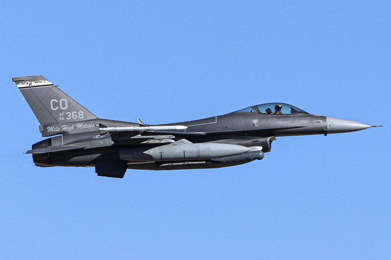 Photo of 86-0368 - Air National Guard General Dynamics F-16 Fighting Falcon at BKF on AeroXplorer Aviation Database