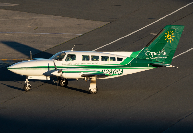 Photo of N290CA - Cape Air Cessna 402 at BOS on AeroXplorer Aviation Database