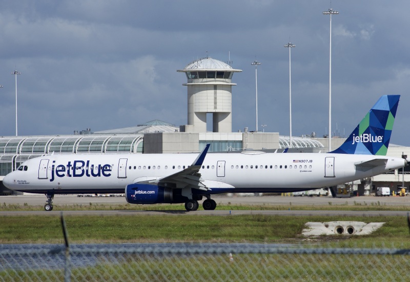 Photo of N907JB - JetBlue Airways Airbus A321-200 at MCO on AeroXplorer Aviation Database