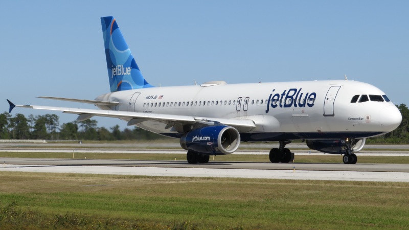 Photo of N625JB - JetBlue Airways Airbus A320 at MCO on AeroXplorer Aviation Database