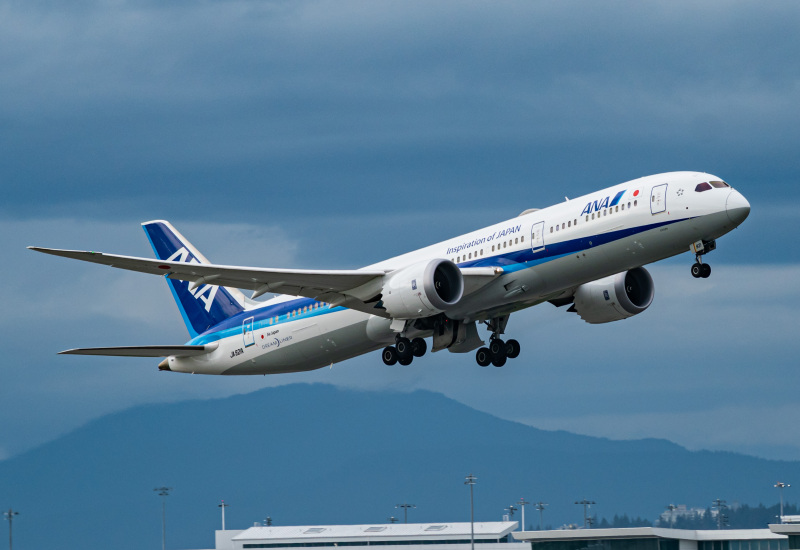 Photo of JA921A - All Nippon Airways Boeing 787-9 at YVR on AeroXplorer Aviation Database