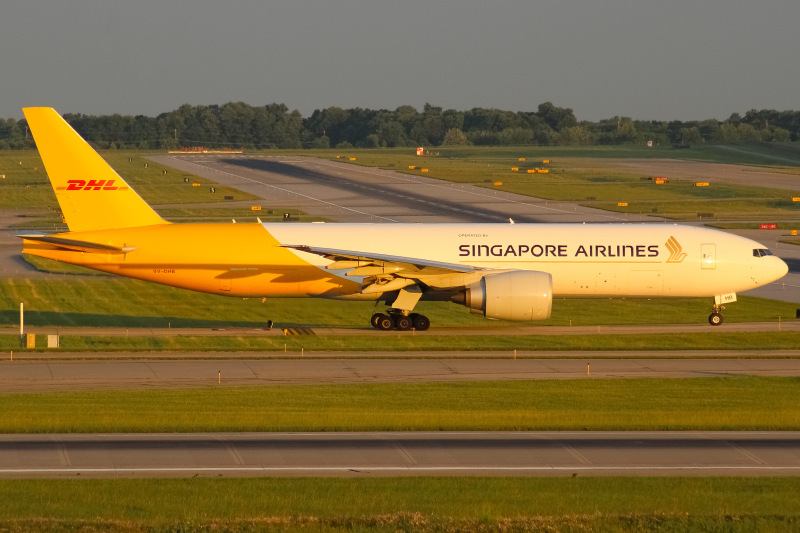 Photo of 9V-DHB - Singapore Airlines Cargo Boeing 777-200 at CVG on AeroXplorer Aviation Database