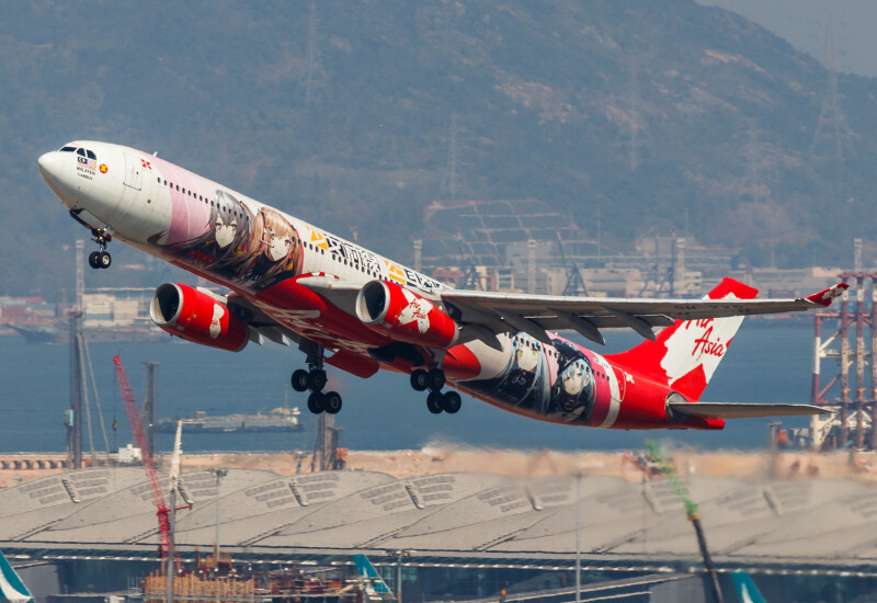Photo of 9M-XXB - AirAsia X Airbus A330-300 at HKG on AeroXplorer Aviation Database