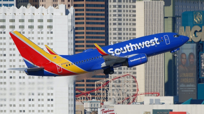 Photo of N7883A - Southwest Airlines Boeing 737-700 at LAS on AeroXplorer Aviation Database
