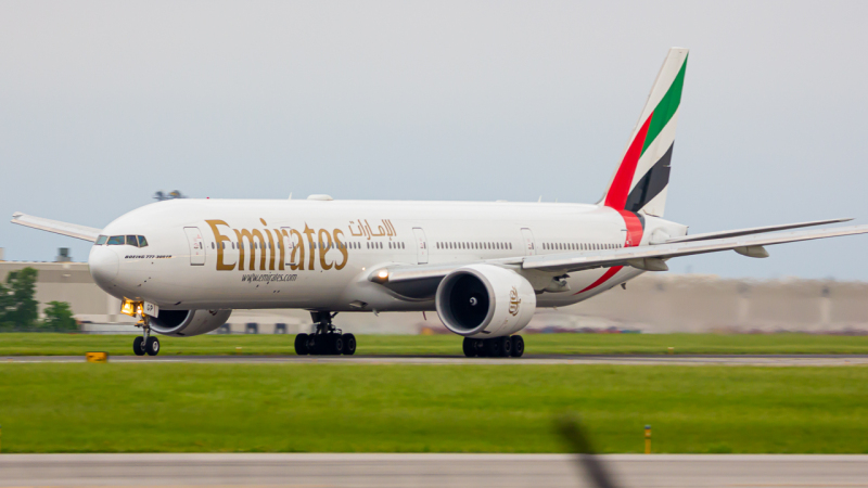 Photo of A6-EGP - Emirates Boeing 777-300ER at LCK on AeroXplorer Aviation Database