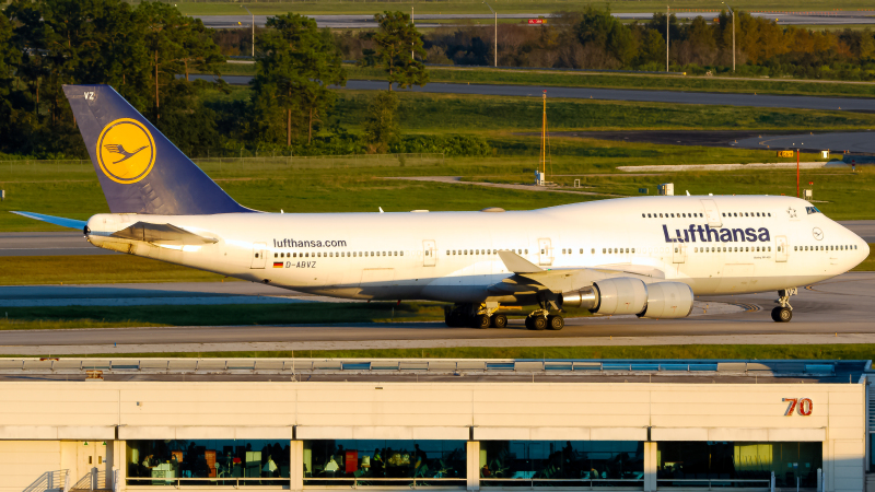 Photo of D-ABVZ - Lufthansa Boeing 747-400 at MCO on AeroXplorer Aviation Database