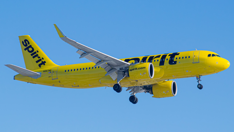Photo of N967NK - Spirit Airlines Airbus A320NEO at EWR on AeroXplorer Aviation Database