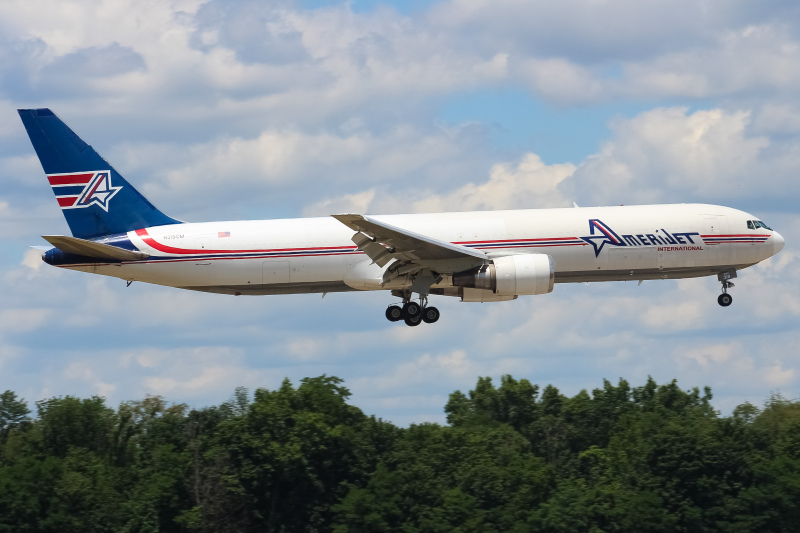 Photo of N319CM - Amerijet Boeing 767-300 at CVG on AeroXplorer Aviation Database