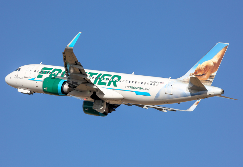 Photo of N352FR - Frontier Airlines Airbus A320NEO at DEN on AeroXplorer Aviation Database