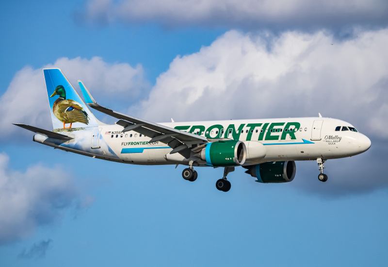 Photo of N356FR - Frontier Airlines Airbus A320NEO at MCO on AeroXplorer Aviation Database