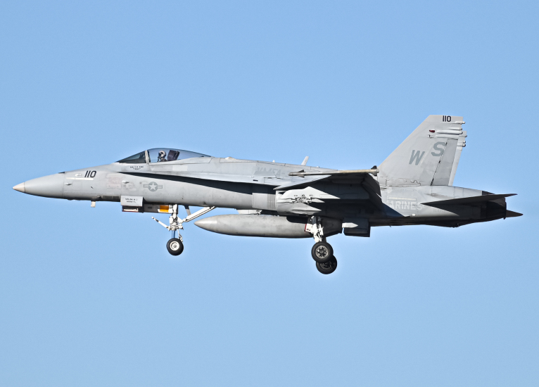 Photo of 164713 - USMC - United States Marine Corp McDonnel Douglas F/A-18 Hornet at SDM on AeroXplorer Aviation Database