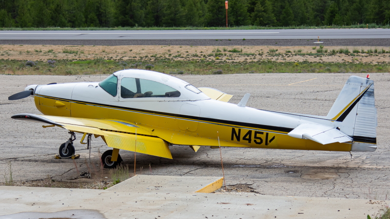 Photo of N45V - PRIVATE Ryan Navion B at LXV on AeroXplorer Aviation Database