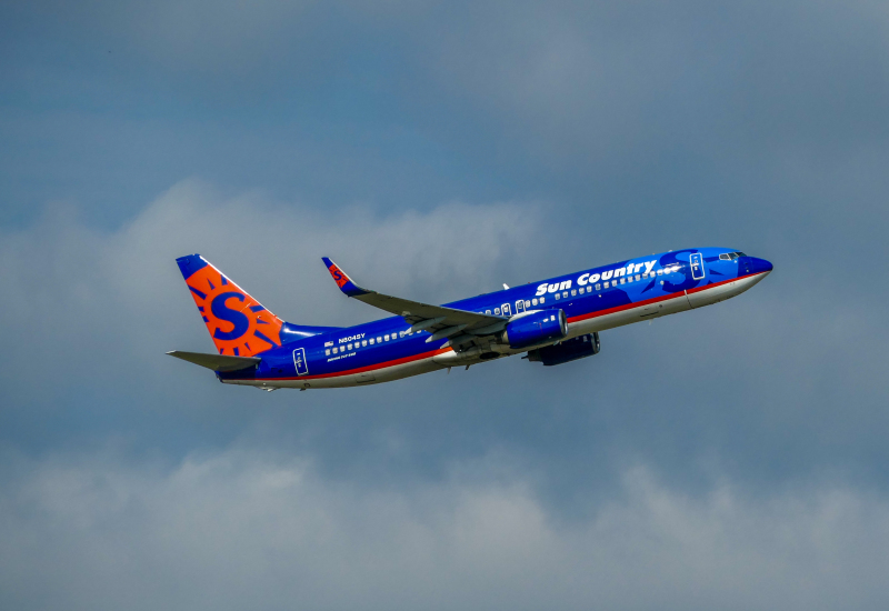Photo of N804SY - Sun Country Airlines Boeing 737-800 at AUS on AeroXplorer Aviation Database