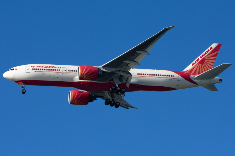 Photo of VT-ALF - Air India Boeing 777-200LR at SFO on AeroXplorer Aviation Database