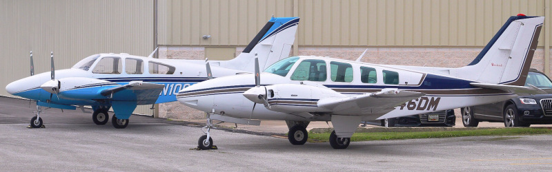 Photo of N46DM - PRIVATE Beechcraft Baron at THV on AeroXplorer Aviation Database