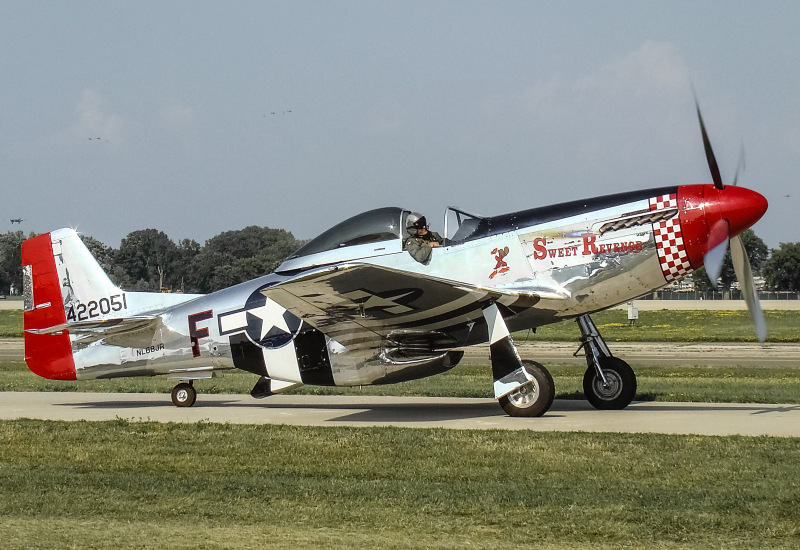 Photo of NL68JR - PRIVATE North American P-51 Mustang at OSH on AeroXplorer Aviation Database