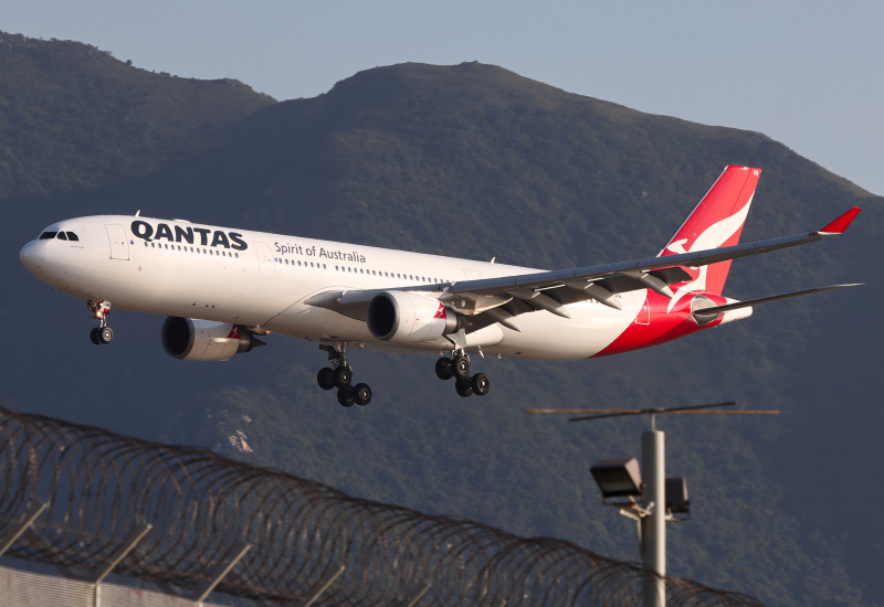 Photo of VH-QPB - Qantas Airways Airbus A330-300 at HKG on AeroXplorer Aviation Database