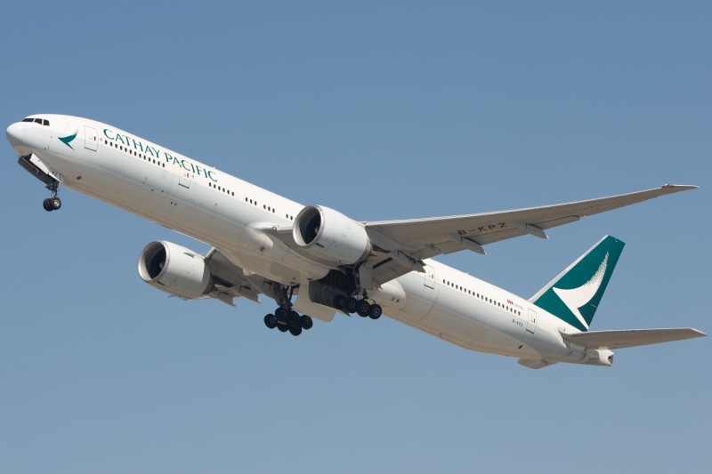 Photo of B-KPZ - Cathay Pacific Boeing 777-300ER at SFO on AeroXplorer Aviation Database