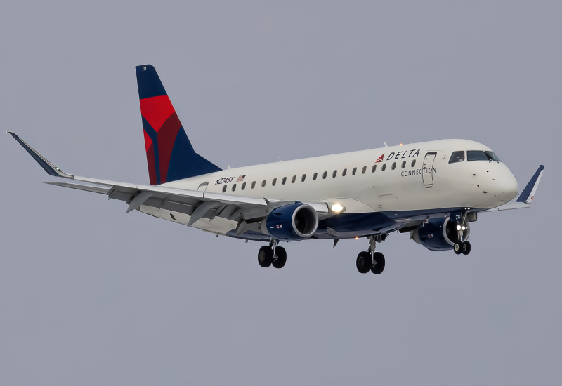 Photo of N274SY - Delta Airlines Embraer E175 at BOI on AeroXplorer Aviation Database