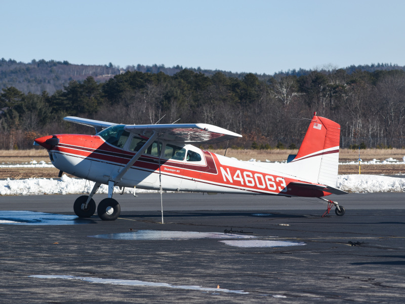 Photo of N46063 - PRIVATE Cessna 180 at CON on AeroXplorer Aviation Database