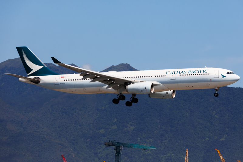 Photo of B-HLU - Cathay Pacific Airbus A330-300 at HKG on AeroXplorer Aviation Database