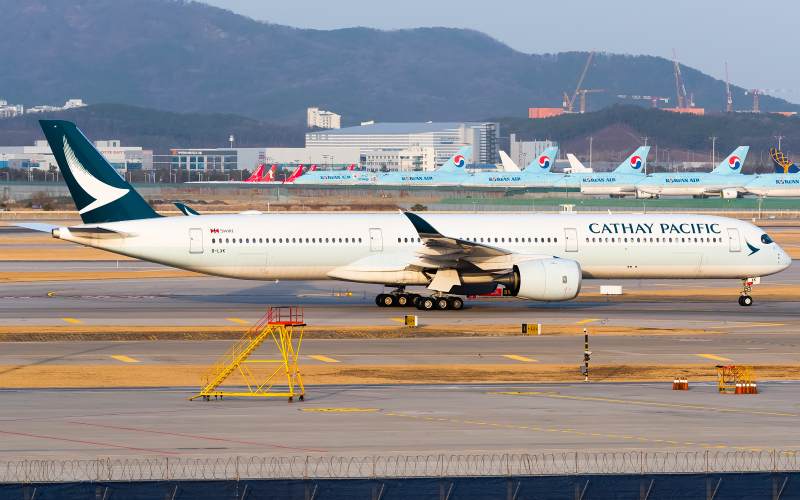 Photo of B-LXK - Cathay Pacific Airbus A350-1000 at ICN on AeroXplorer Aviation Database