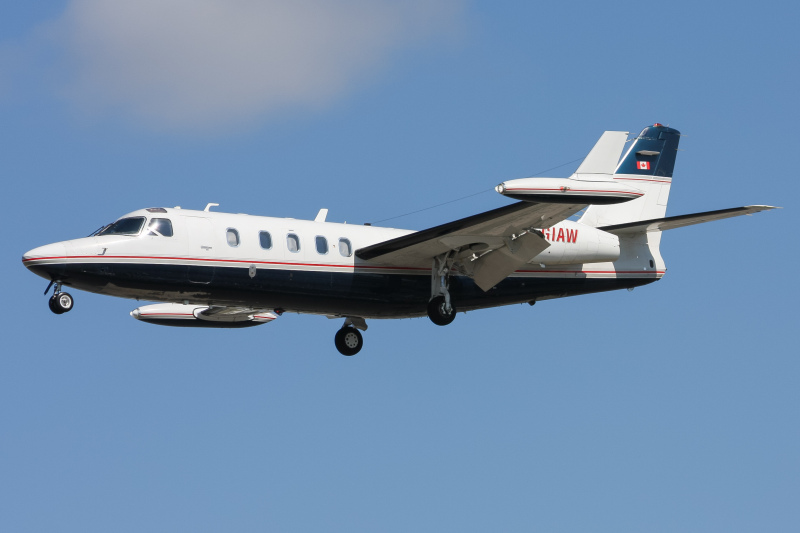 Photo of C-GIAW - PRIVATE IAI Westwind 1124 at YYZ on AeroXplorer Aviation Database