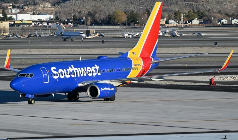 Photo of N449WN - Southwest Airlines Boeing 737-700 at RNO on AeroXplorer Aviation Database