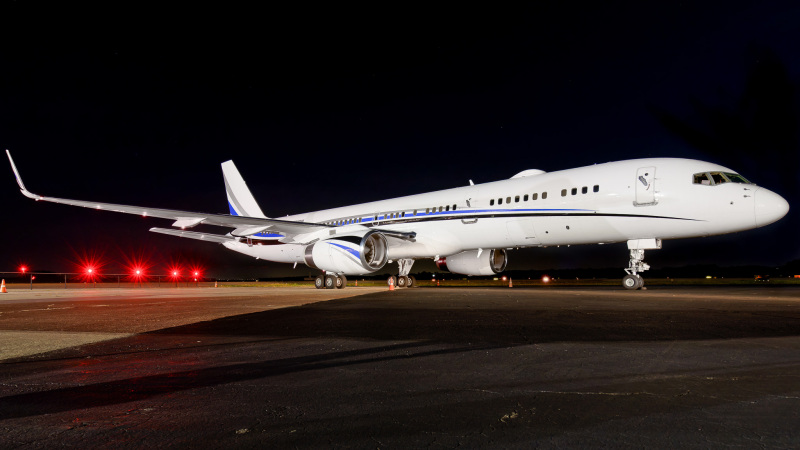 Photo of N801DM - Private  Boeing 757-200 at PIE on AeroXplorer Aviation Database