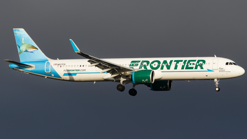 Photo of N637FR - Frontier Airlines Airbus A321NEO at JFK on AeroXplorer Aviation Database