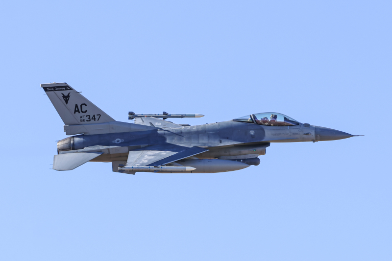 Photo of 86-0347 - USAF - United States Air Force General Dynamics F-16 Fighting Falcon at BKF on AeroXplorer Aviation Database