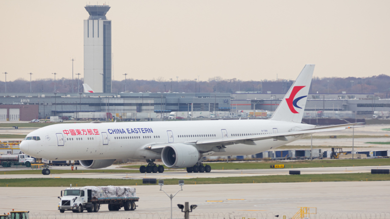 Photo of B-7369 - China Eastern Airlines Boeing 777-300ER at ORD on AeroXplorer Aviation Database
