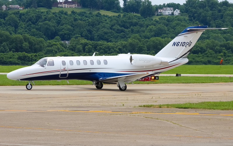 Photo of N610PG - PRIVATE Cessna Citation CJ3 at LUK on AeroXplorer Aviation Database