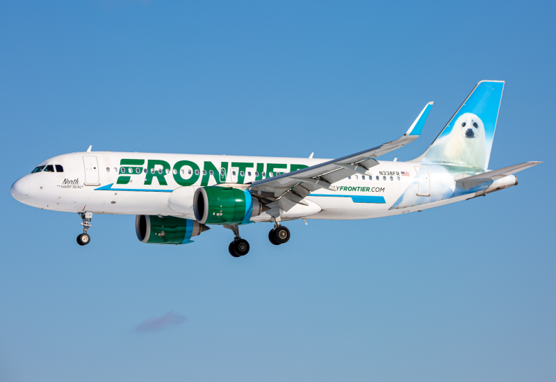 Photo of N338FR - Frontier Airlines Airbus A320NEO at BWI on AeroXplorer Aviation Database