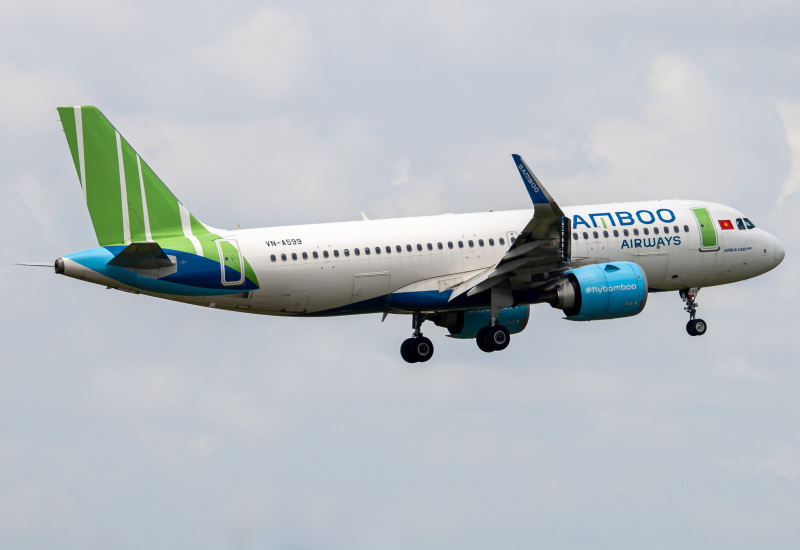 Photo of VN-A599 - Bamboo Airways Airbus A320NEO at SGN on AeroXplorer Aviation Database