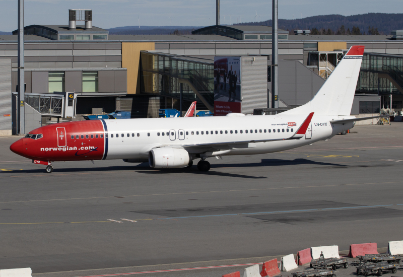 Photo of LN-DYX - Norwegian Air Shuttle Boeing 737-800 at OSL on AeroXplorer Aviation Database