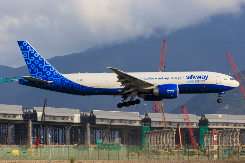 Photo of VP-BMU - Silk Way West Airlines Boeing 777-F at HKG on AeroXplorer Aviation Database