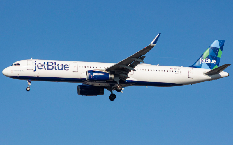 Photo of N973JT - JetBlue Airways Airbus A321-200 at TPA on AeroXplorer Aviation Database