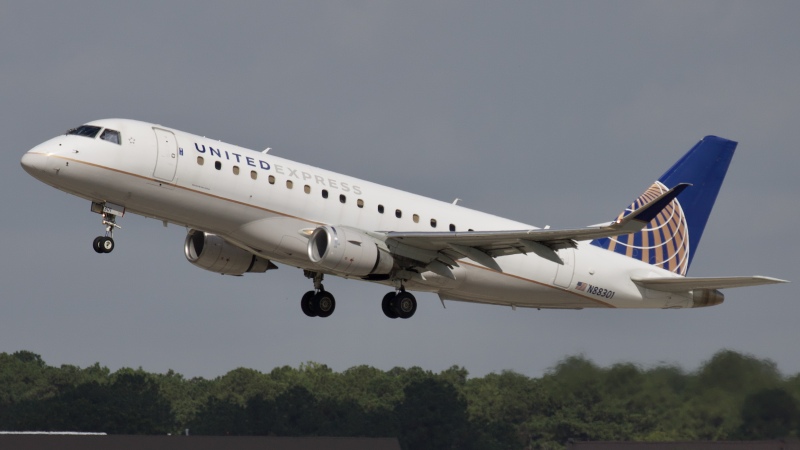 Photo of N88301 - United Express Embraer E175 at IAH on AeroXplorer Aviation Database