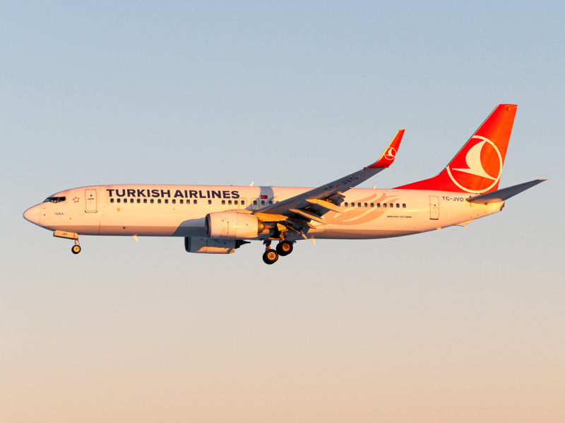 Photo of TC-JVO - Turkish Airlines Boeing 737-800 at RIX on AeroXplorer Aviation Database