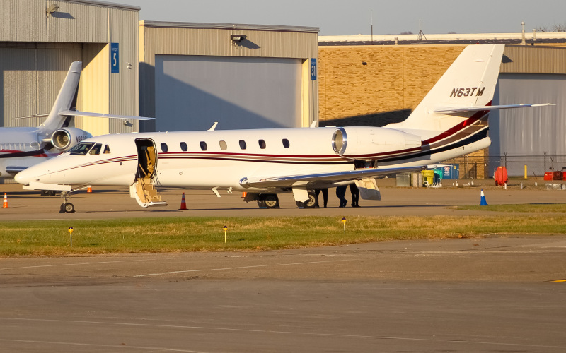 Photo of N63TM - PRIVATE  Cessna Citation Latitude at LUK on AeroXplorer Aviation Database