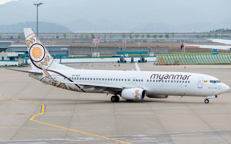 Photo of XY-ALF - Myanmar National Airlines Boeing 737-800 at ICN on AeroXplorer Aviation Database