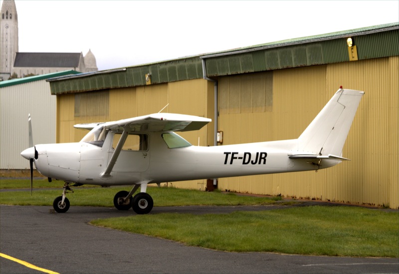 Photo of TF-DJR - PRIVATE Cessna 152 at RKV on AeroXplorer Aviation Database