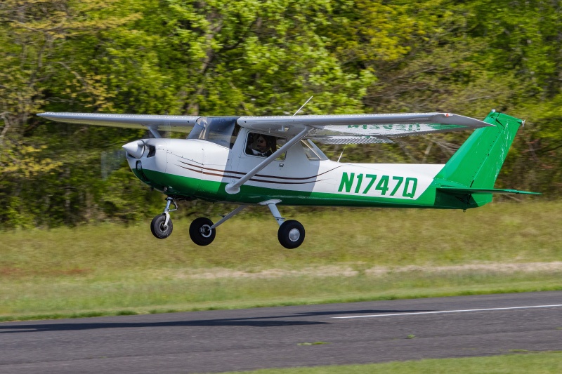 Photo of N1747Q - PRIVATE Cessna 150 at N14 on AeroXplorer Aviation Database